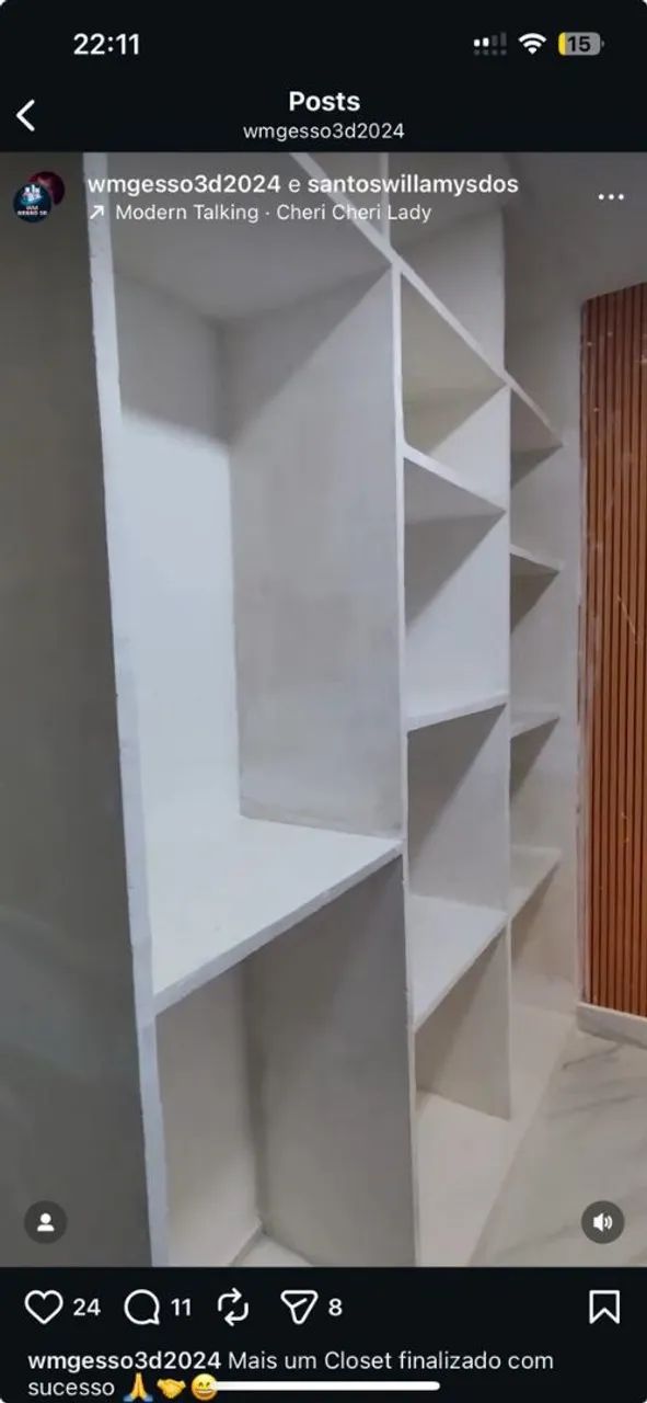 Closet de gesso  - Foto 4