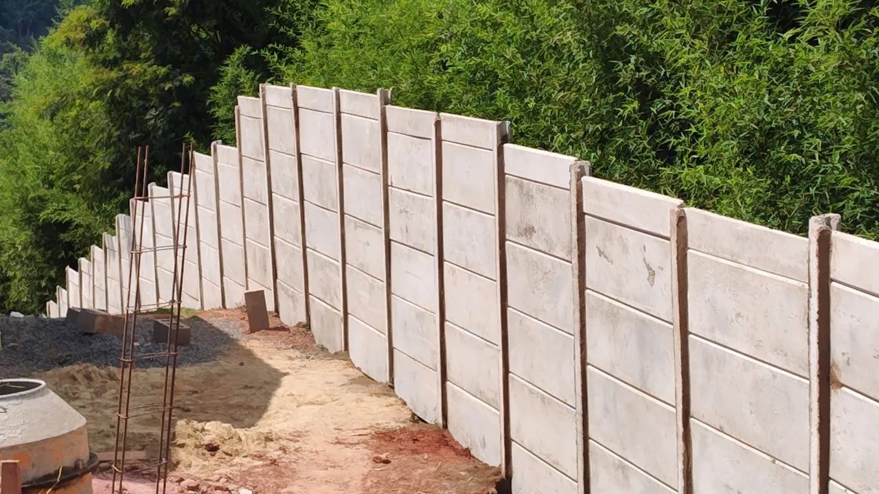 Muro pré moldados de concreto - Foto 4