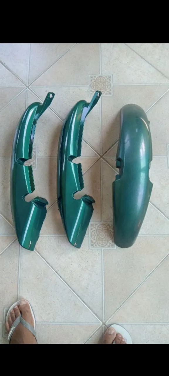 Peças de moto - Carenagem Verde