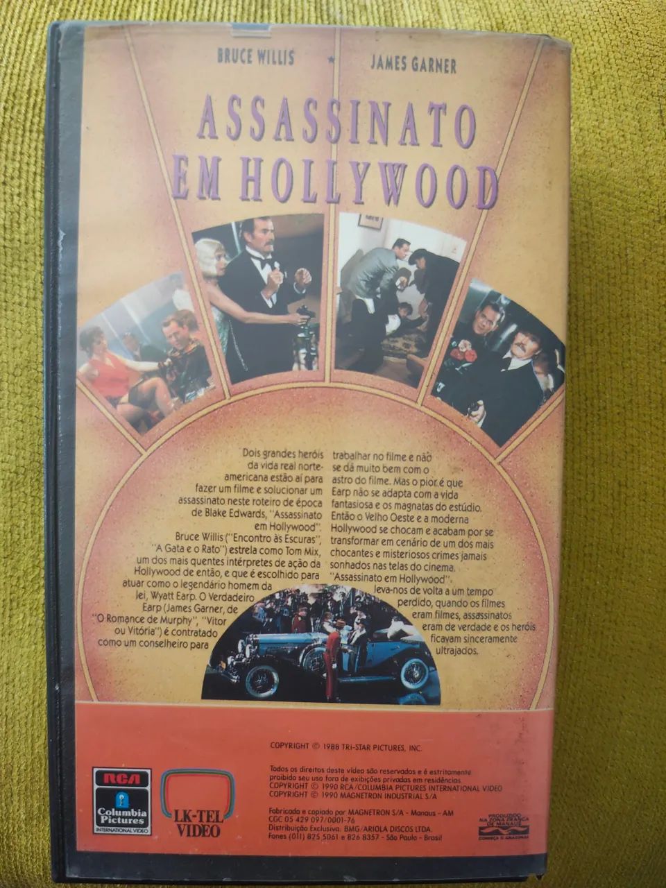 VHS ASSASSINATO EM HOLLYWOOD - Foto 2