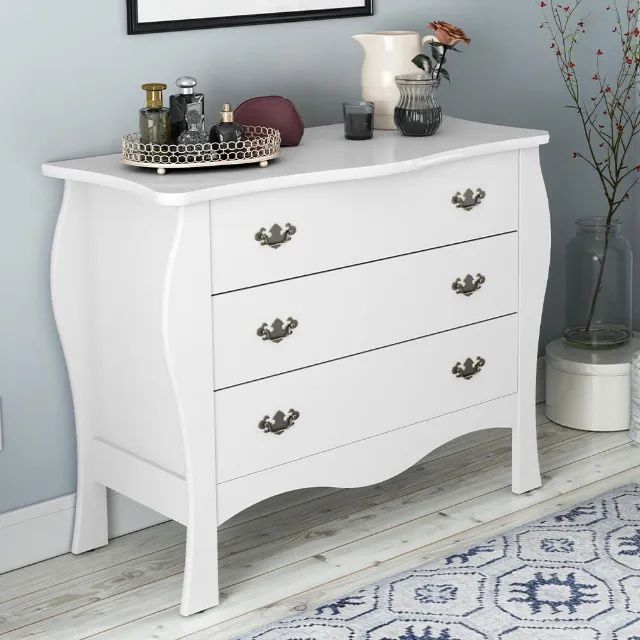 Cômoda Estilo Luiz XV 100% MDF Nova na Promoção - Foto 5