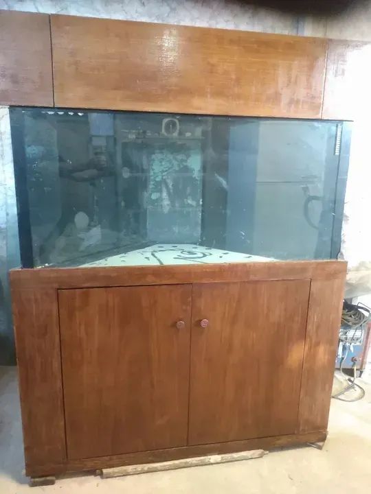 aquario movel de madeira 1,50x1,00 / retirar vila formosa