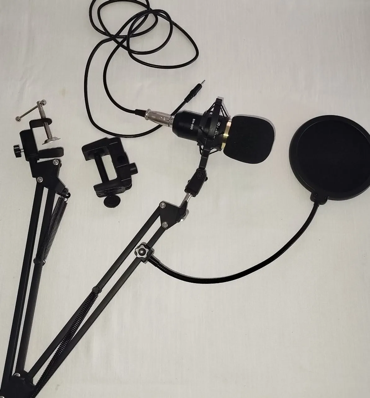 Microfone no precinho