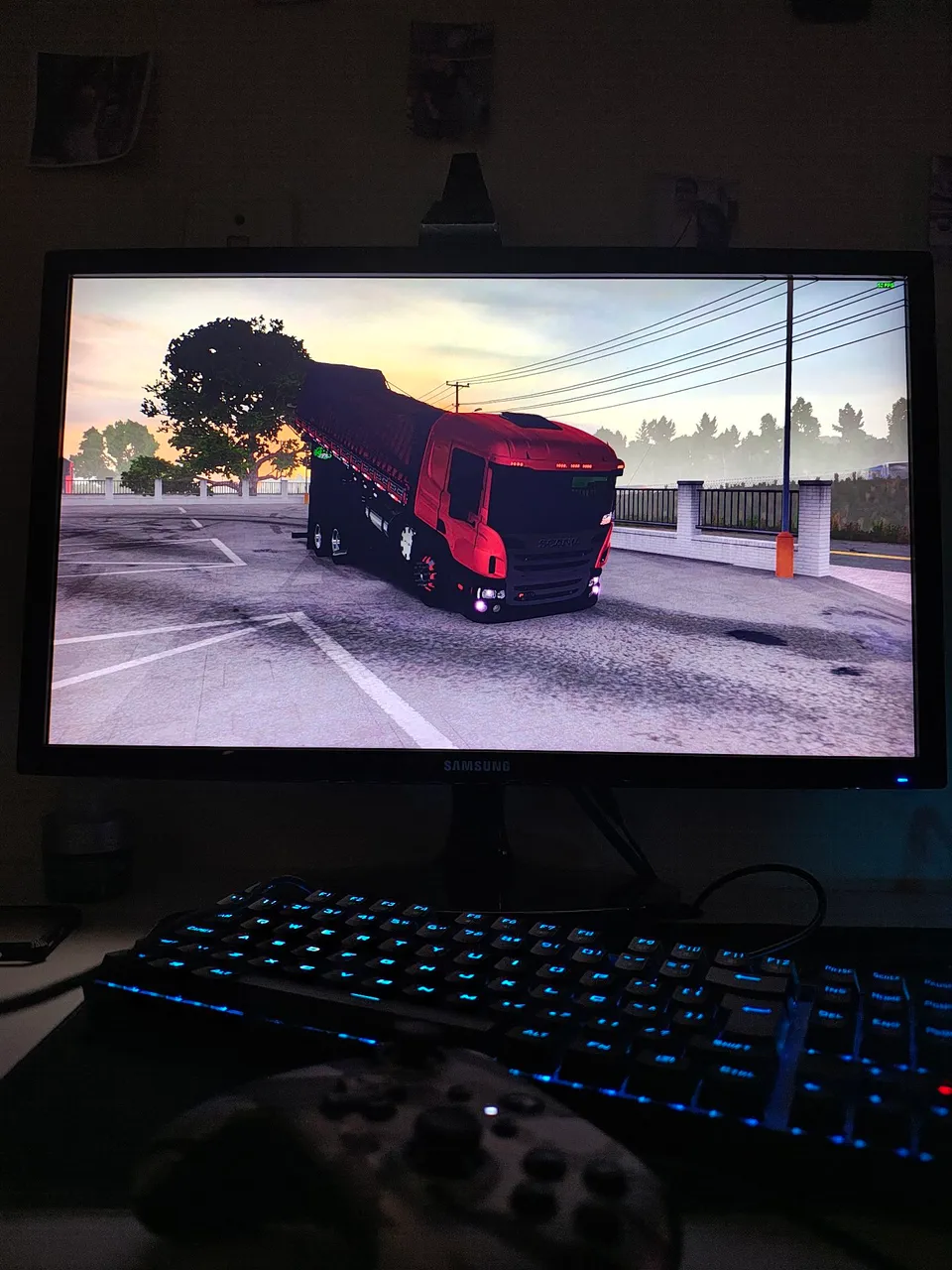Monitor Samsung 75hz 23.7 pol - Perfeito para Jogos e Trabalho