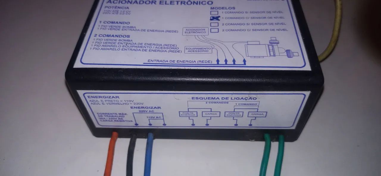Acionador Eletrônico para Bomba - Ouro Fino - Foto 4