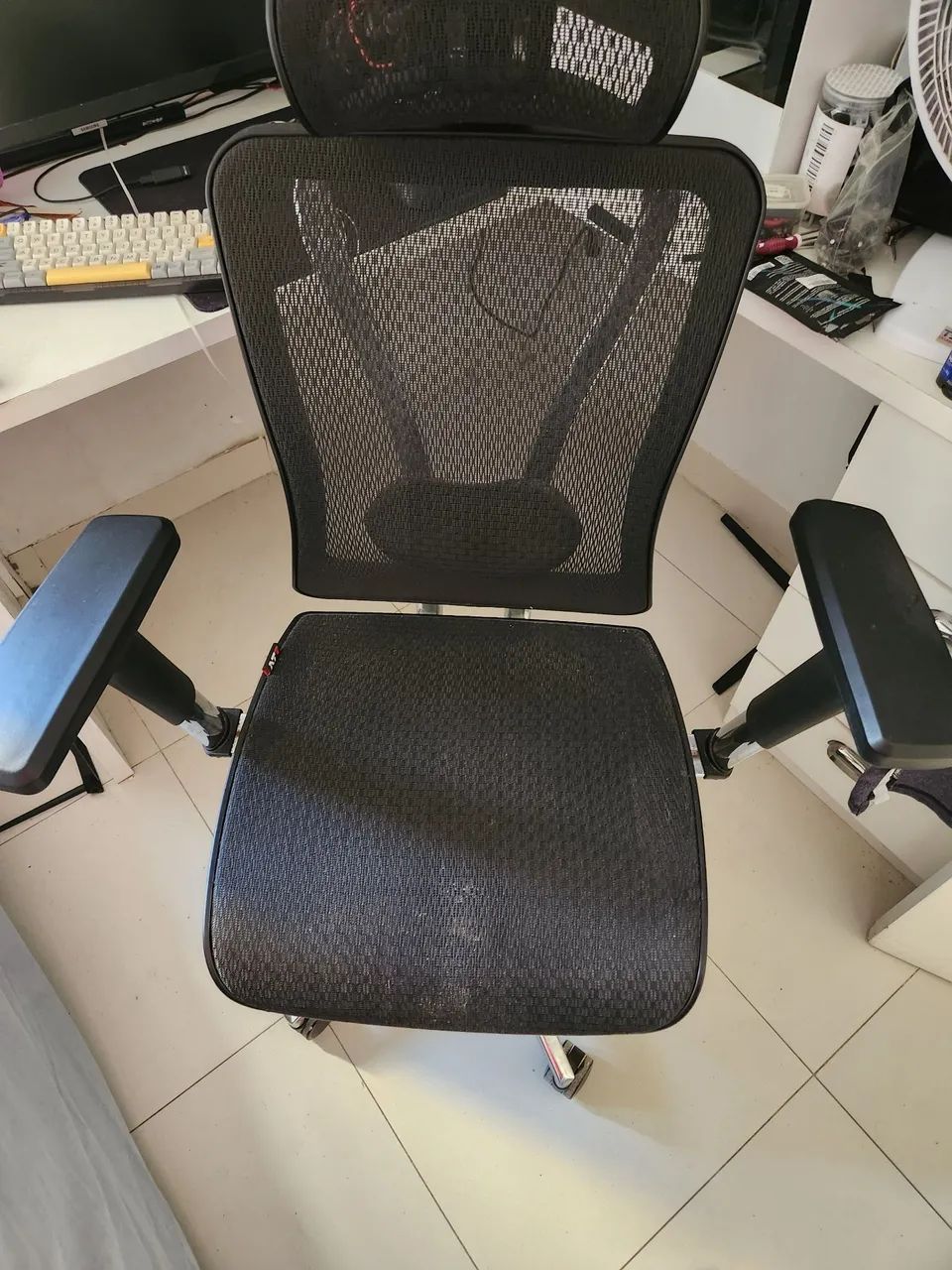 Cadeira DT3 Office Moira Preta - Foto 3