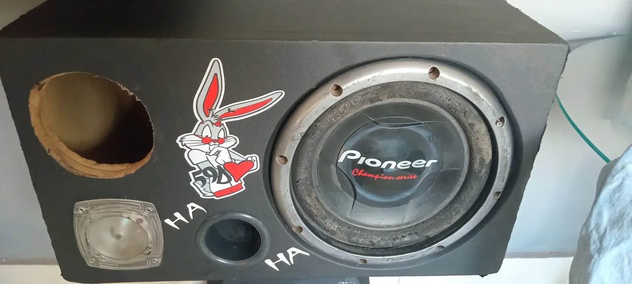 Caixa de Som Subwoofer Pioneer Champion Series