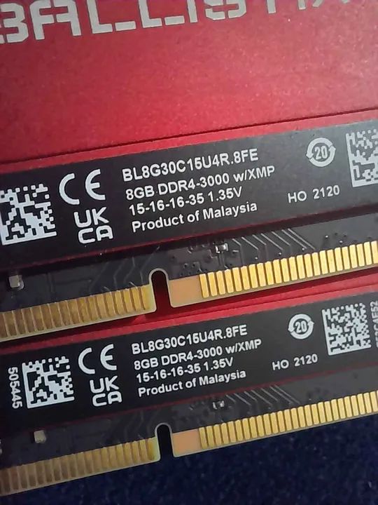 Memória Ram 2x8GB DDR4 3000mhz - Foto 2