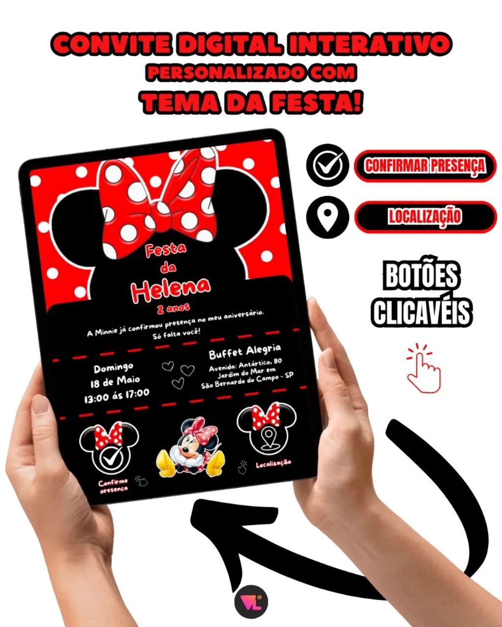 Convite Digital com Arte Personalizada no Tema da Festa! - Foto 4
