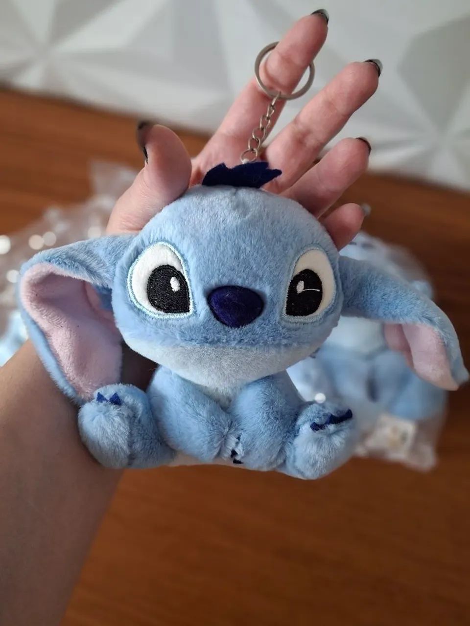 Chaveiro Stitch Pelúcia - Foto 3