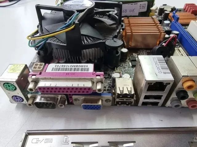 Kit Intel placa mãe Asus P5KPL-AM + Core 2 Duo E7500 2.93ghz + 4gb DDR2 667mhz serial LPT - Foto 2