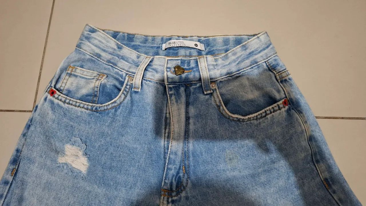 Calça mom jeans 34