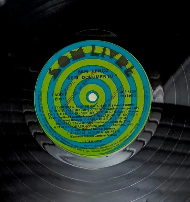 LP Sem Lenço Sem Documento- novela 1977 - Foto 2