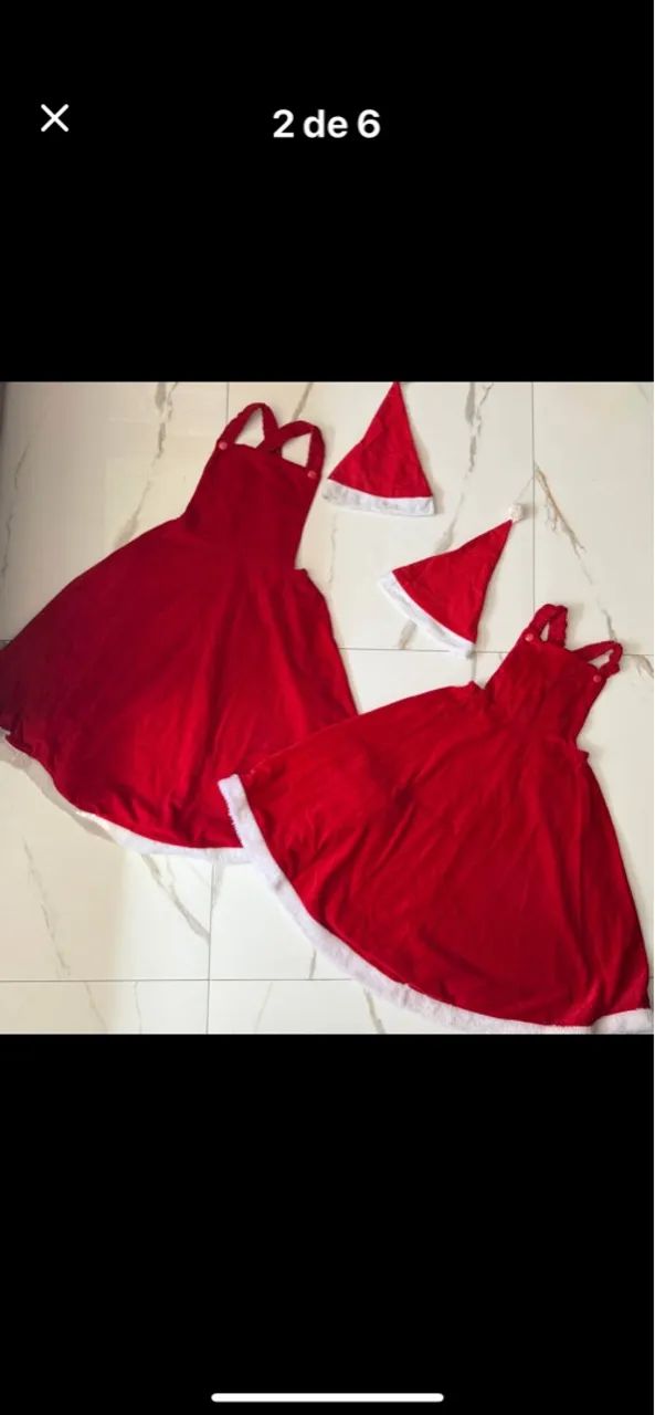 Fantasia de Mamãe Noel Completa - Foto 2