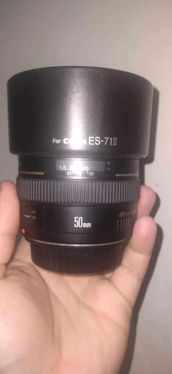 Lente canon 50mm - Foto 2
