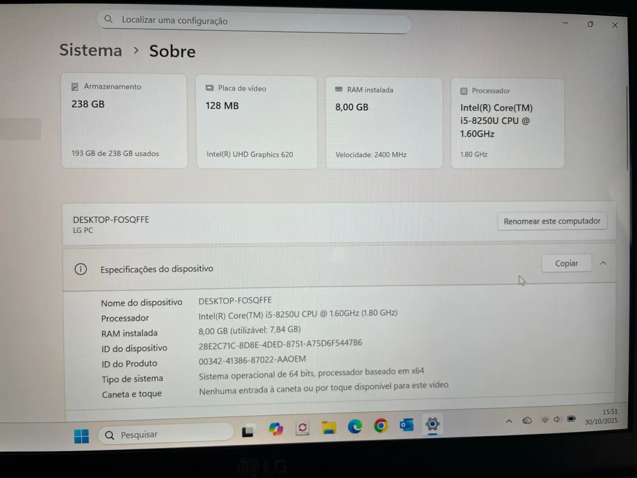 Notebook LG gram 14? - Foto 3