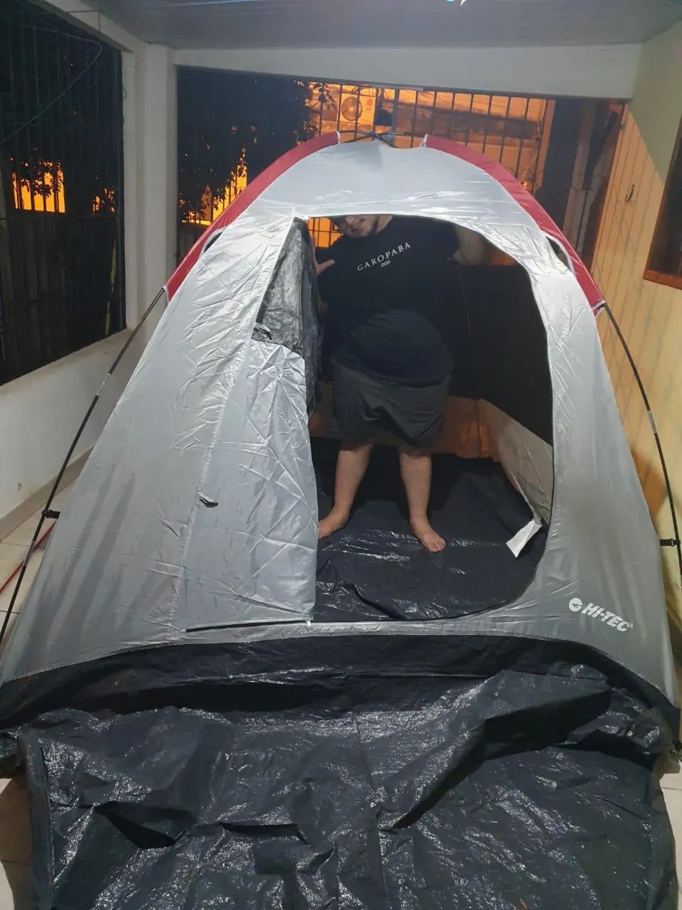 Barraca Camping Hi-TEC 4 Pessoas  - Foto 2