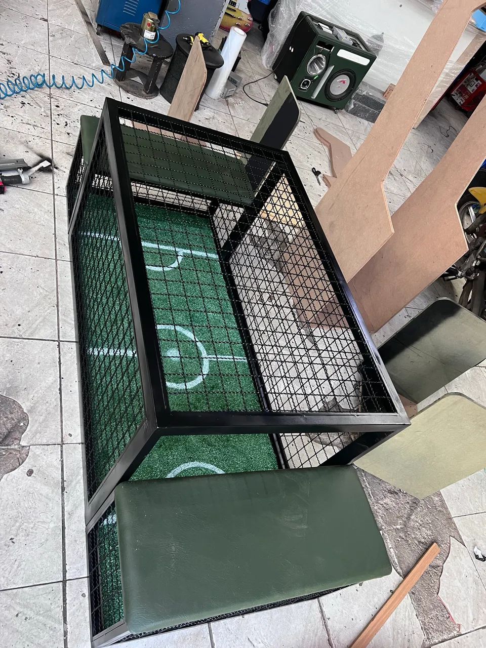 Futebol sentado mesa  - Foto 5