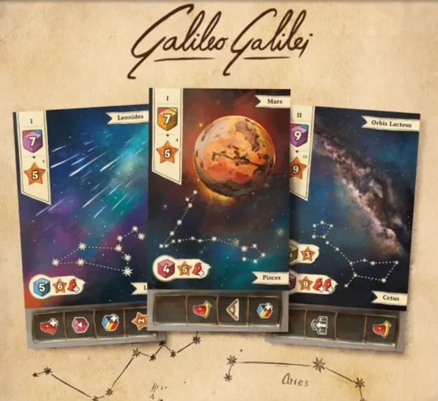 Galileo Galilei - Jogo de Tabuleiro - Board Game - Foto 2