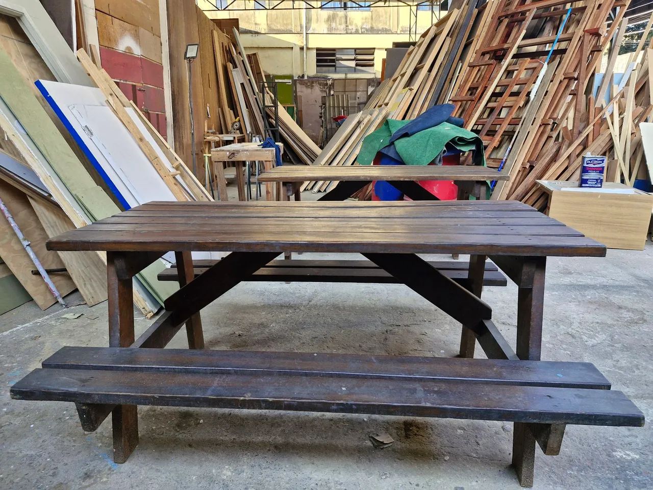 Mesa para refeitório ou piquenique  - Foto 2
