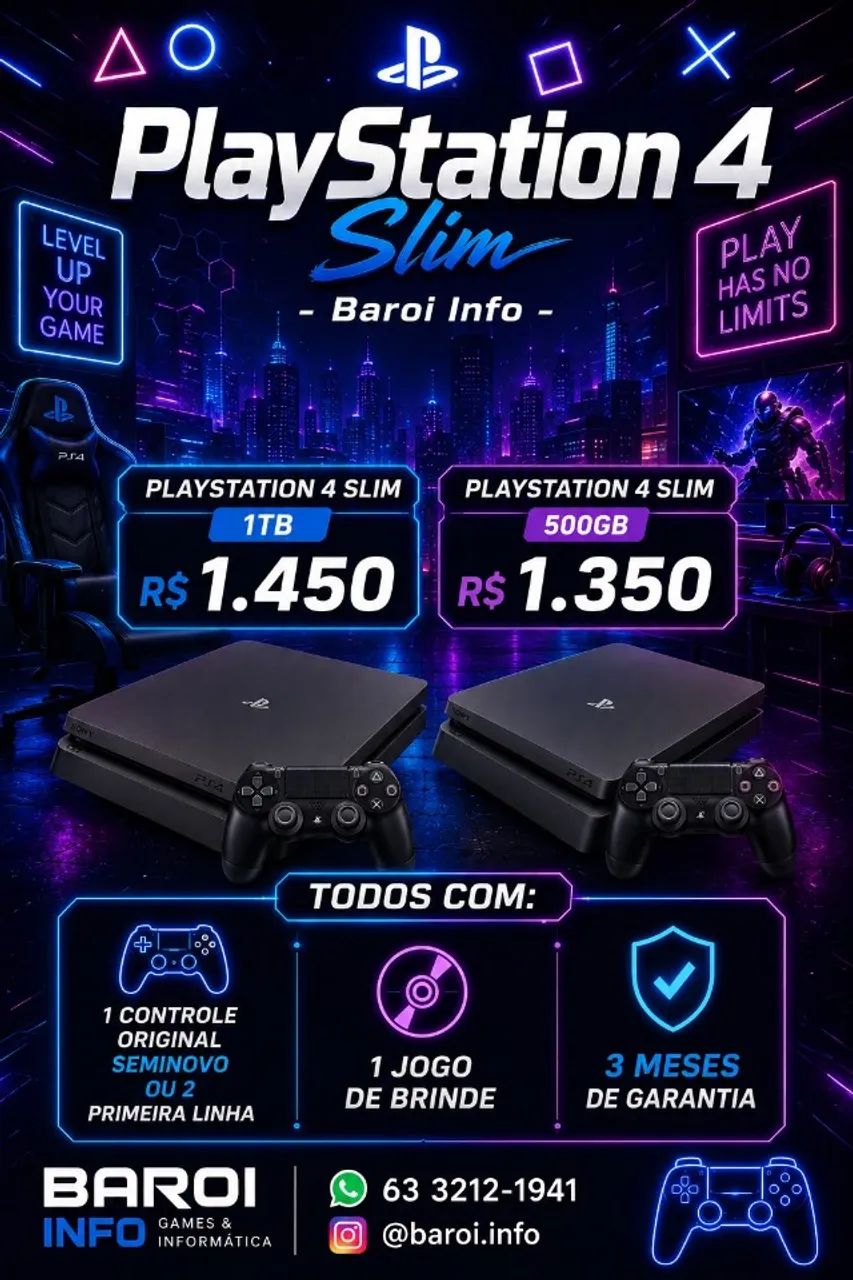 Playstation 4 - PS4 - Baroi Info