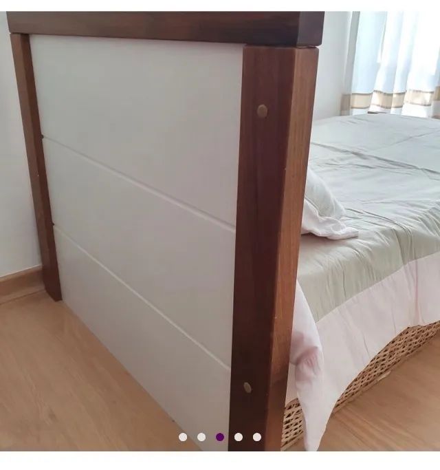 Berço mini cama gran Vitória  + ninho yogi baby - Foto 4