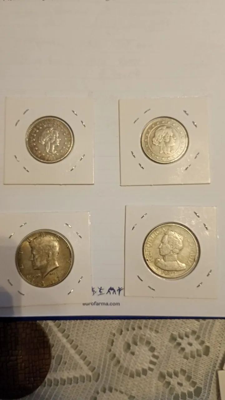 4 moedas de prata  - Foto 2