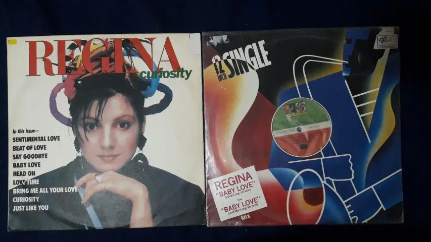 Disco de Vinil  Regina Baby Love Single