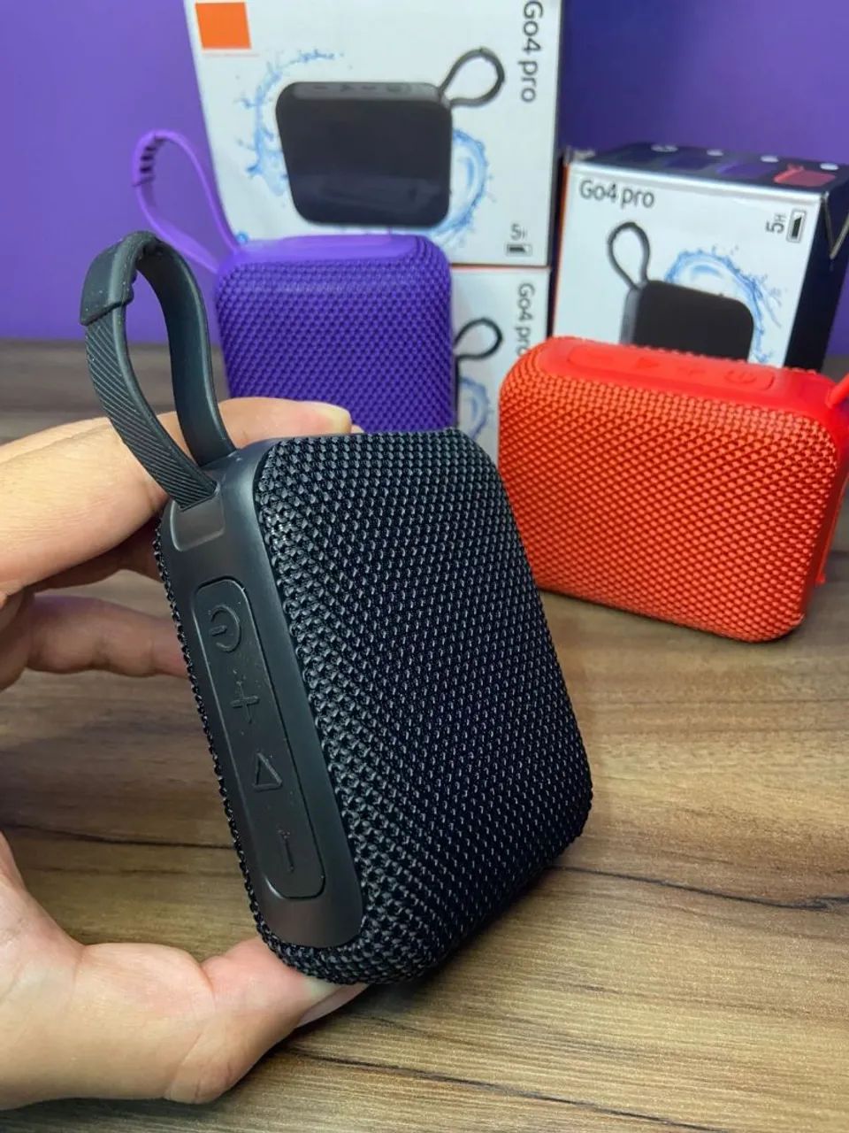 Caixa de Som Bluetooth GO4 Pro Portátil - Foto 2