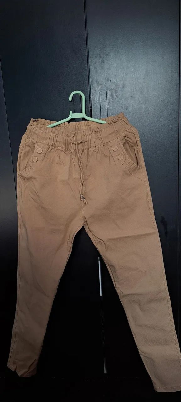 Calça bem confortável de elástico nova - Foto 2