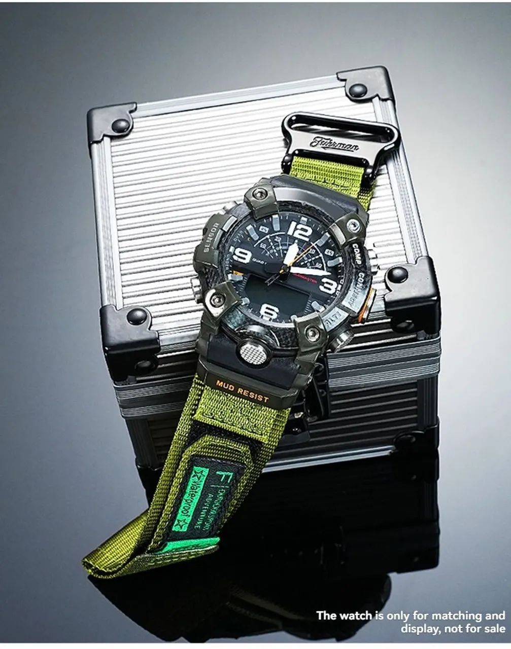 Pulseira ( verde )para relógio Casio gshock ggb100  nova - Foto 3
