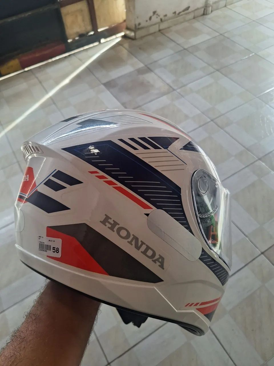 Capacete honda tm: 58 