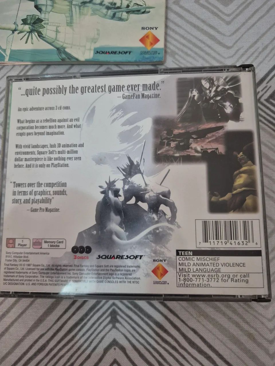 Final Fantasy 7 - PS1 Original - Foto 2