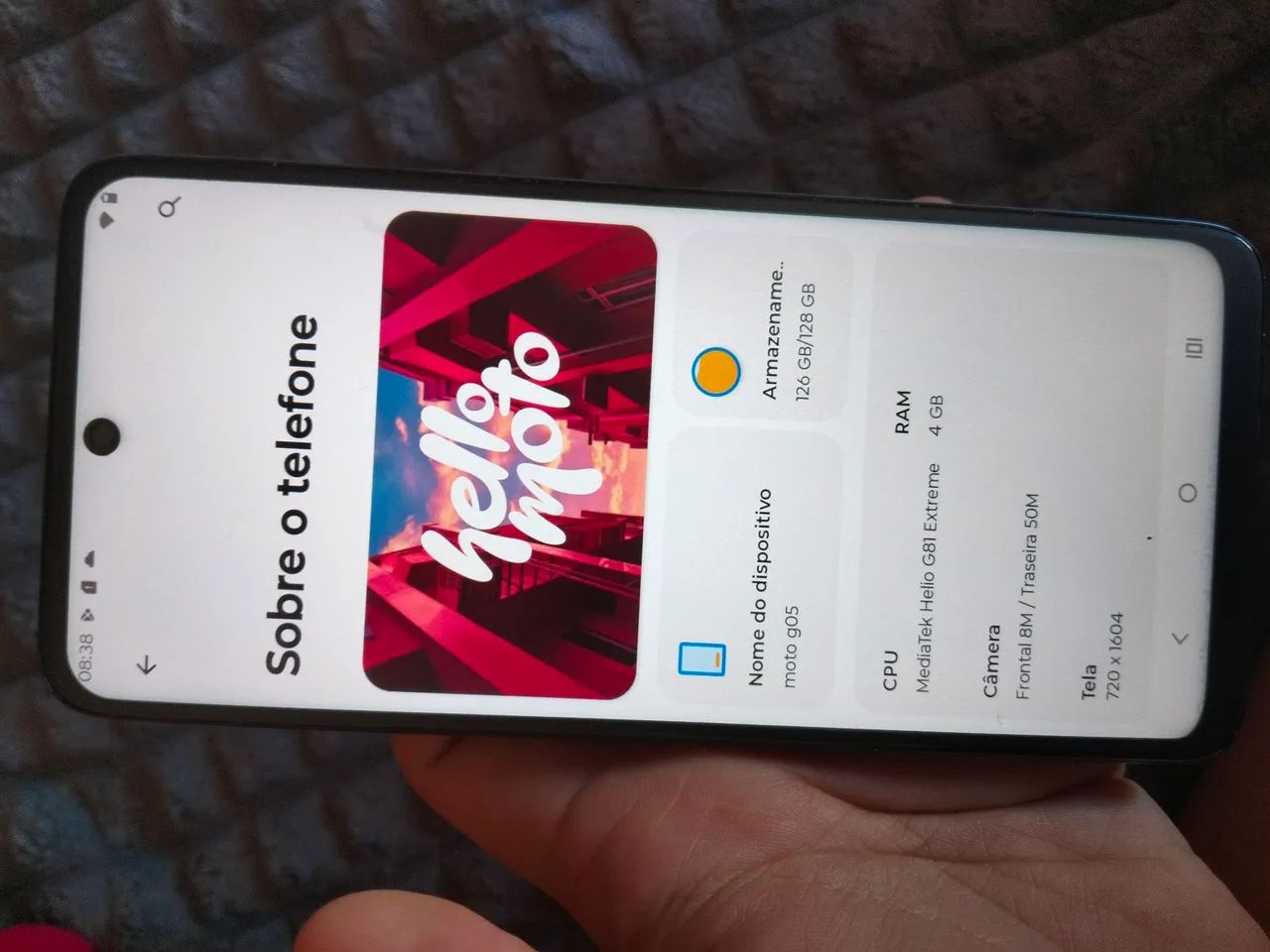 Motorola g05  - Foto 3