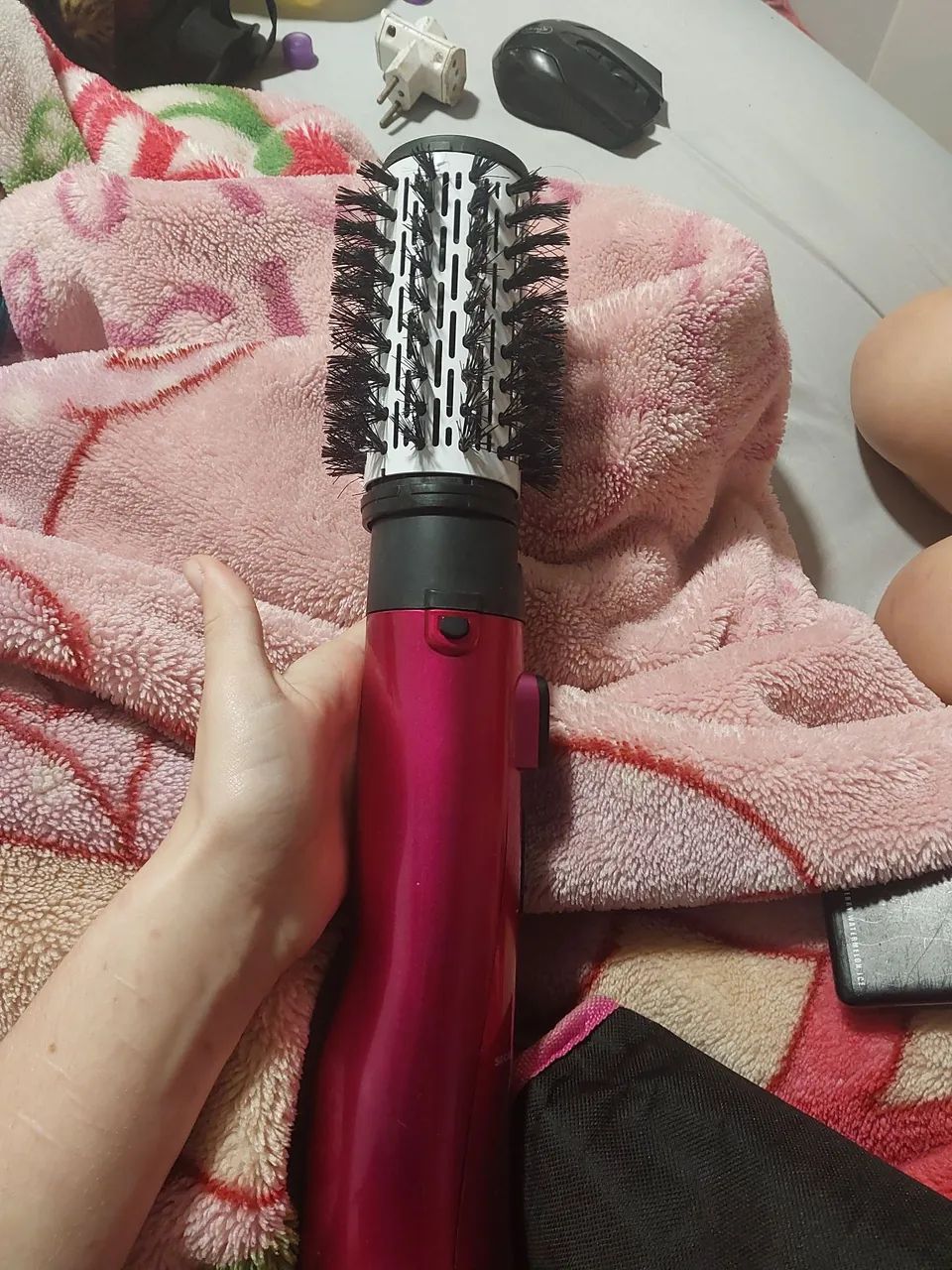 Escova de cabelo elétrica 