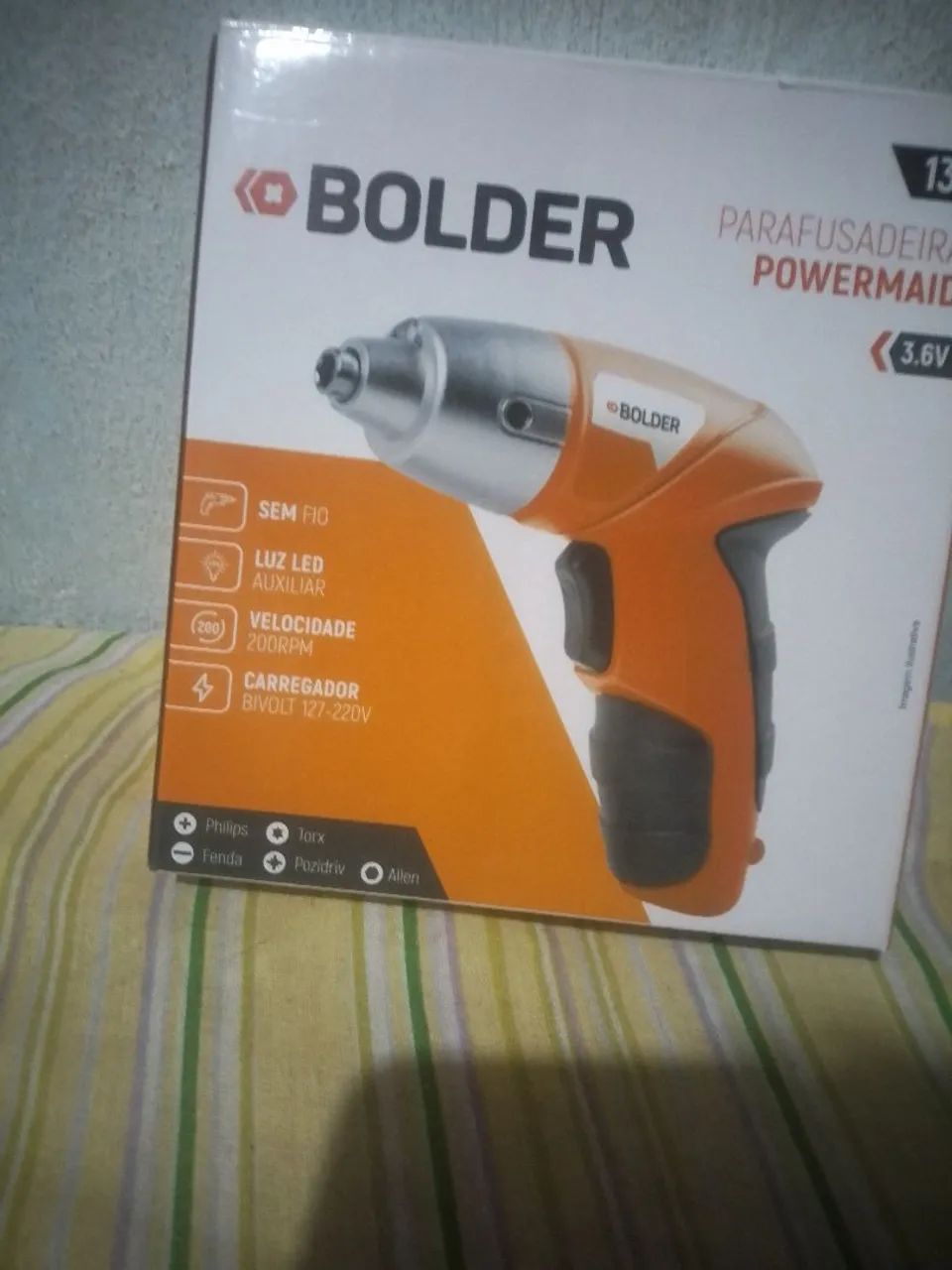 Parafusadeira Elétrica Nova  - Foto 4