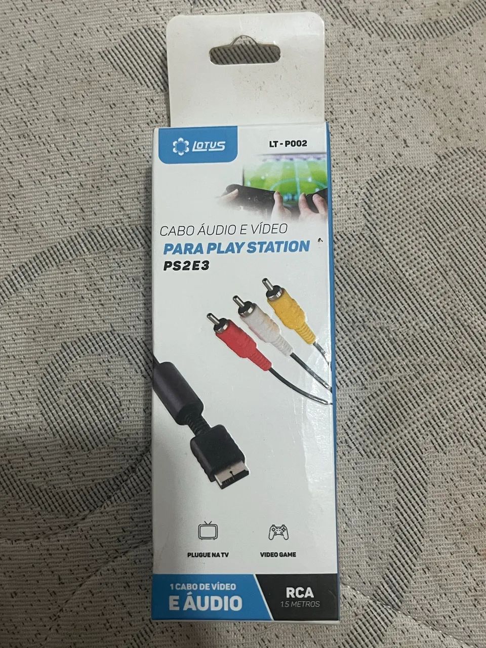 Cabo Ps2 e Ps3 - Áudio e video 