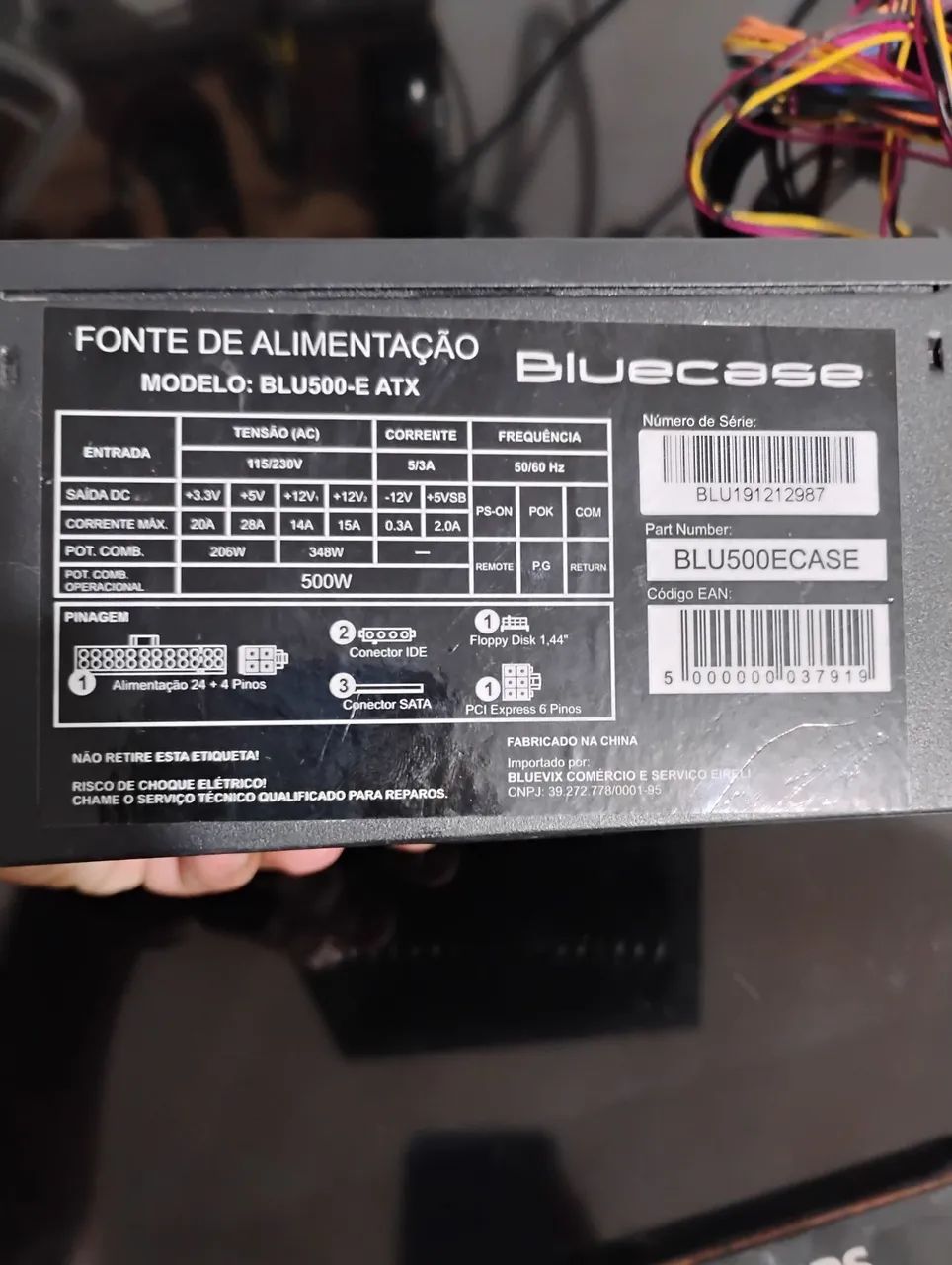 Fonte ATX 500 watts  - Foto 2