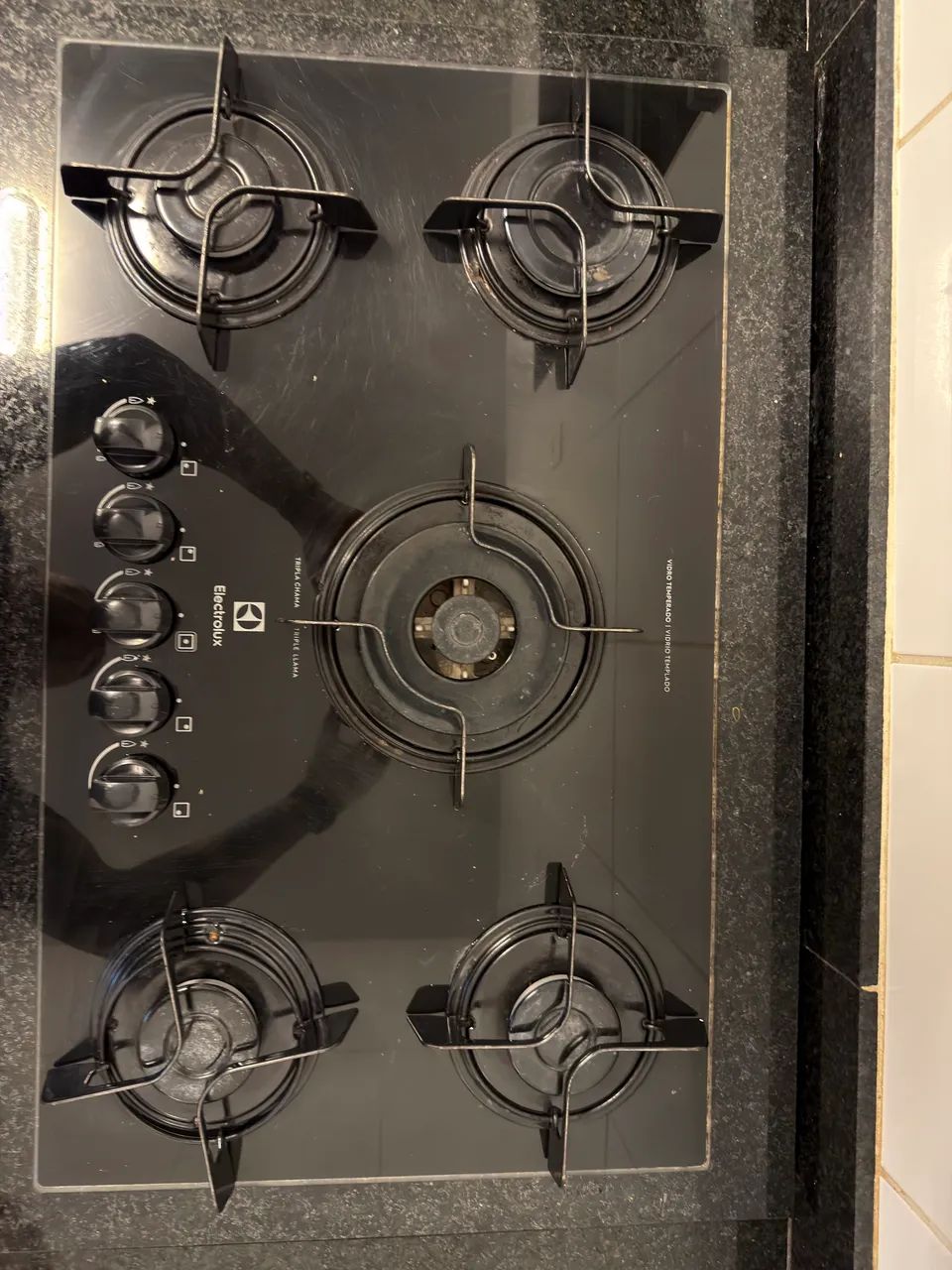 Fogão cooktop Eletrolux 5 bocas