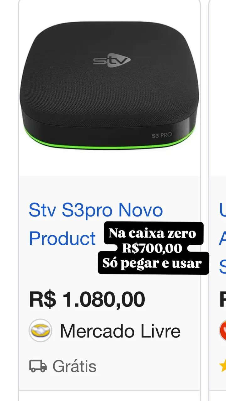 STV S3 PRO CAIXA INTELIGENTE TV B O X - Foto 4