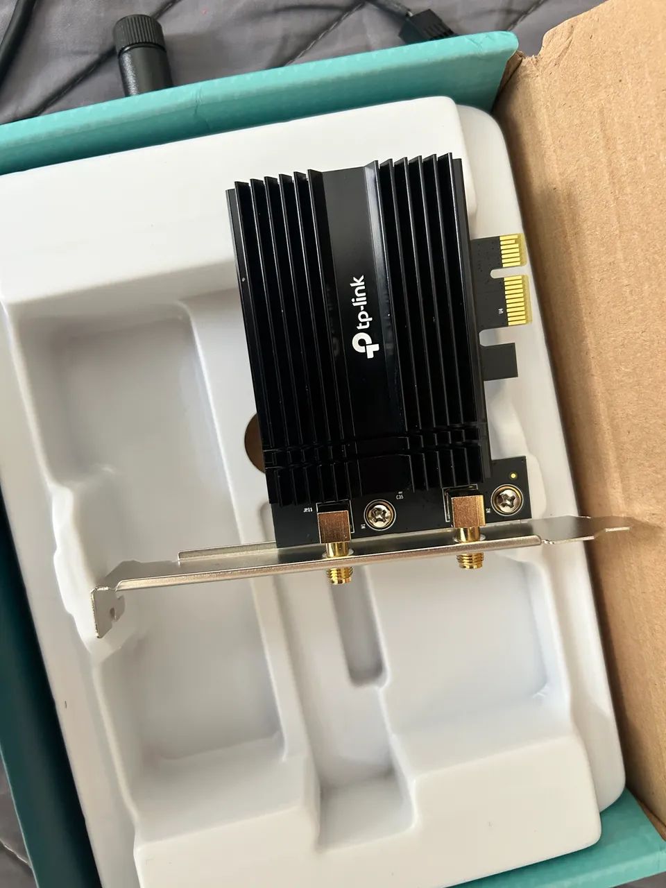 Placa de Rede Wi-Fi 6 TP-Link Archer TX50E AX3000 + Bluetooth 5.3 - R$ 180,00 - Foto 4