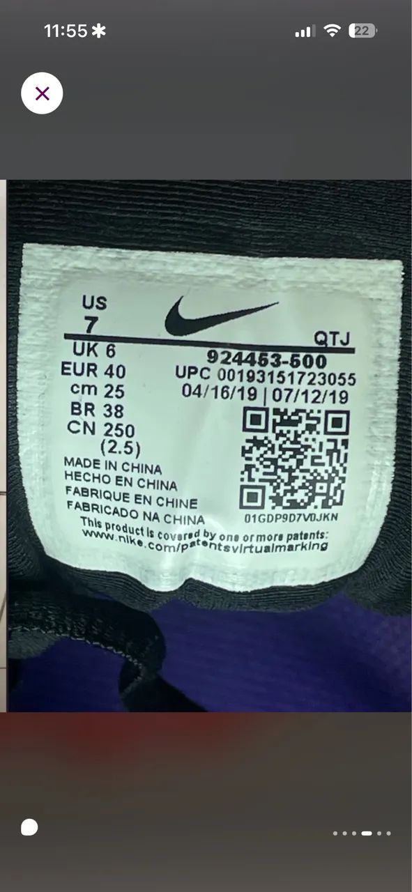 Nike Vapormax Plus Voltage Purple - Foto 4