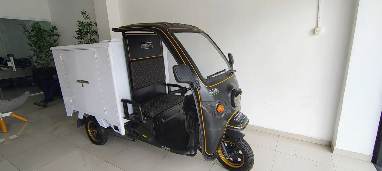 Tuk Tuk  elétrica com. Baú  - Foto 2
