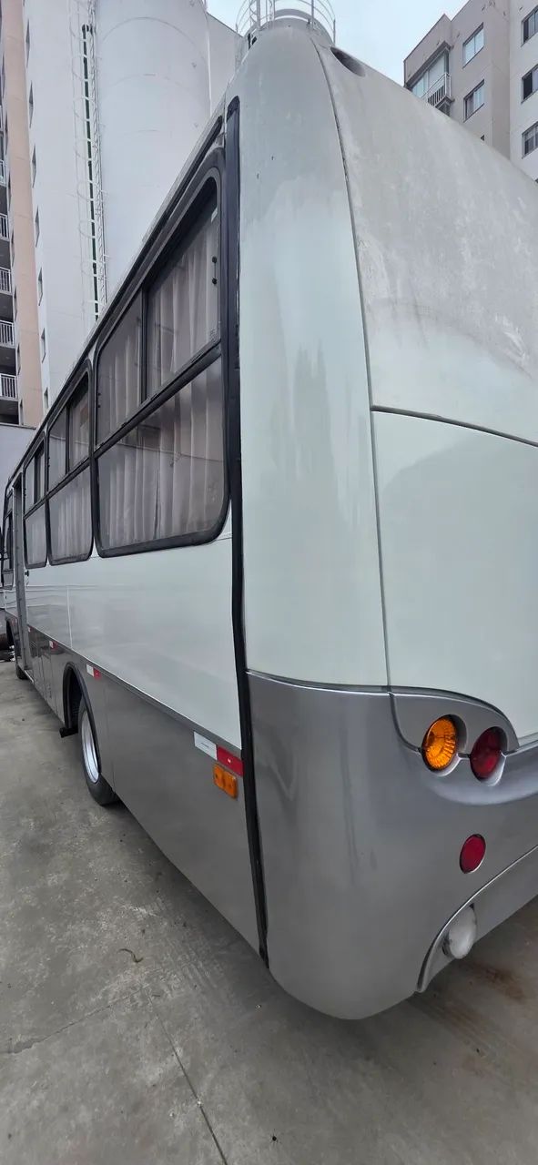 Micro onibus Caio picollo piccolo 1999 Mercedes-Benz bomba injetora 814 raro estado - Foto 5