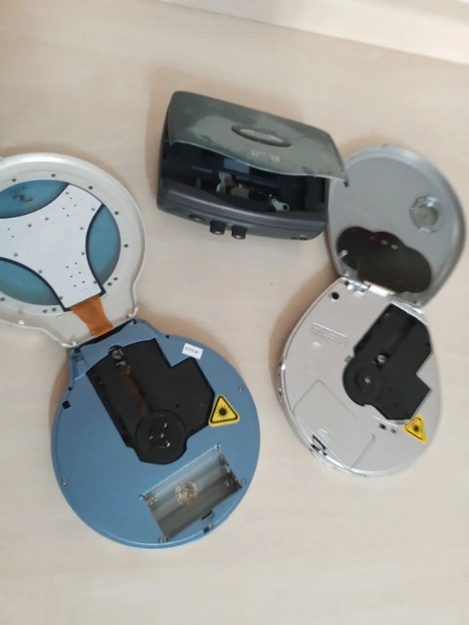 Walkman e Diskman - Lote com 3 unidades (defeito) - Foto 4