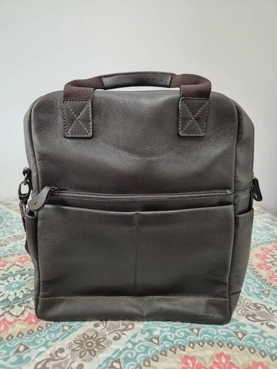 Mochila Couro Legítimo - Baggagio