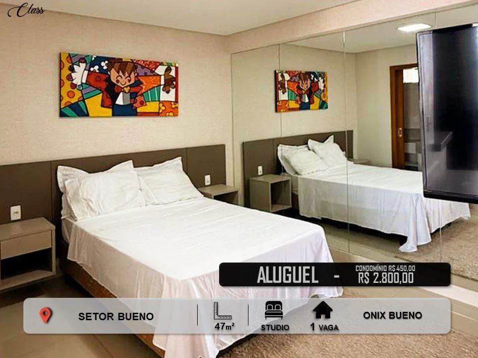 ONIX BUENO| SETOR BUENO | STUDIO| 47m² | 1 VAGA DE GARAGEM REF: 4249315 - Foto 4