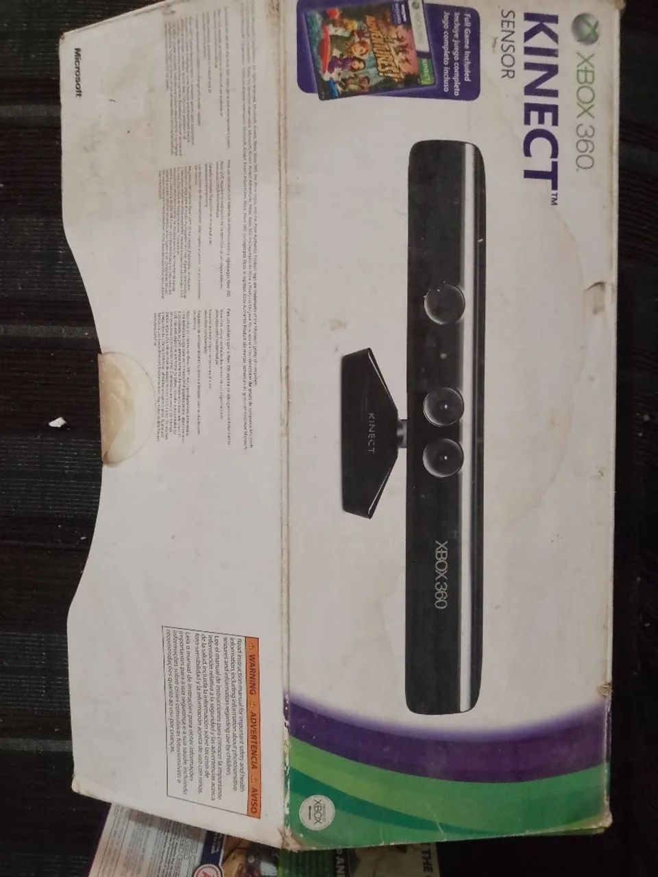 Kinect Xbox360 Completo - Foto 3
