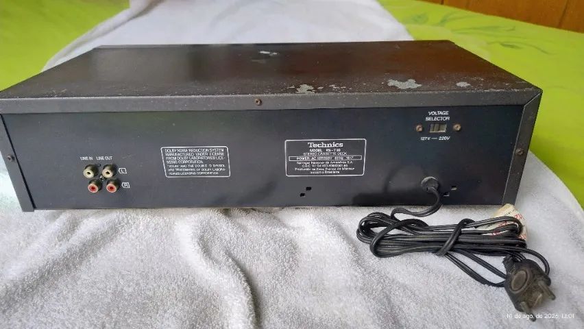 Tape deck Technics Stereo Double Cassette Deck RS-T20 - Foto 4