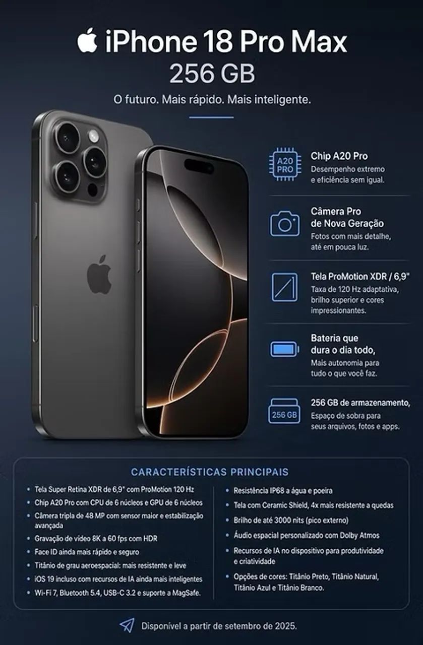 iPhone 18 pro max 256